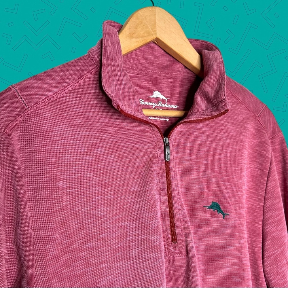 Tommy Bahama Quarter Zip Pullover